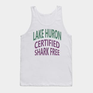 Lake Huron - Certified Shark Free Tank Top